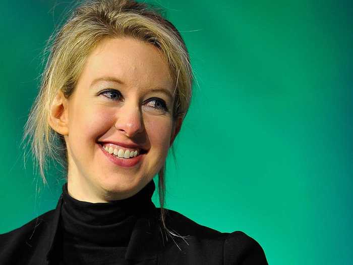 Elizabeth Holmes started her blood diagnostics company when she was 19. Now at 30, she