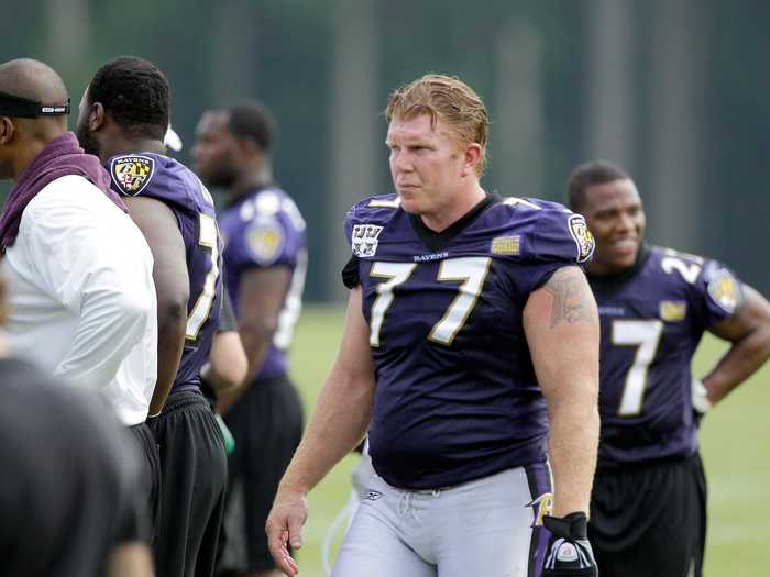 Matt Birk was a 310-pound center for the Vikings and Ravens who retired in 2012.