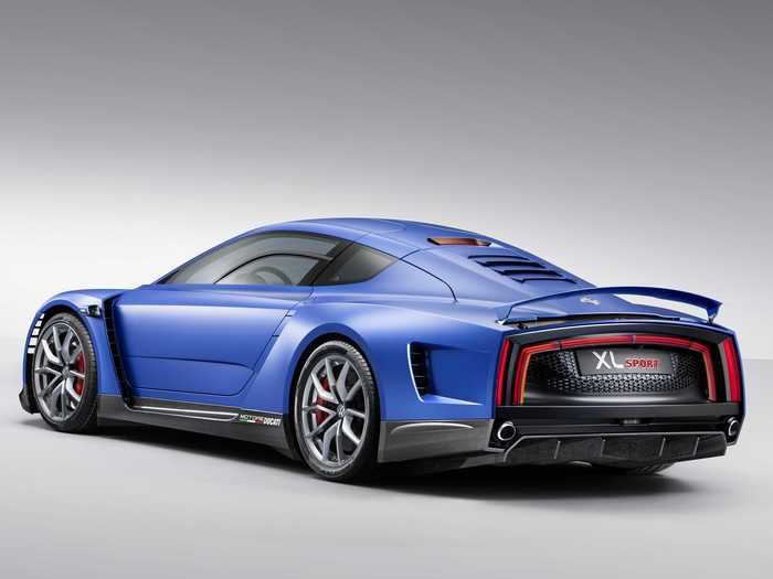 In fact, from the back, the XL Sport bears a striking resemblance to the Maserati MC12.