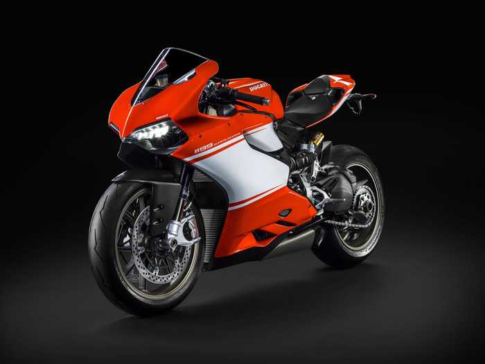 ...the $65,000 Ducati 1199 Superleggera superbike!