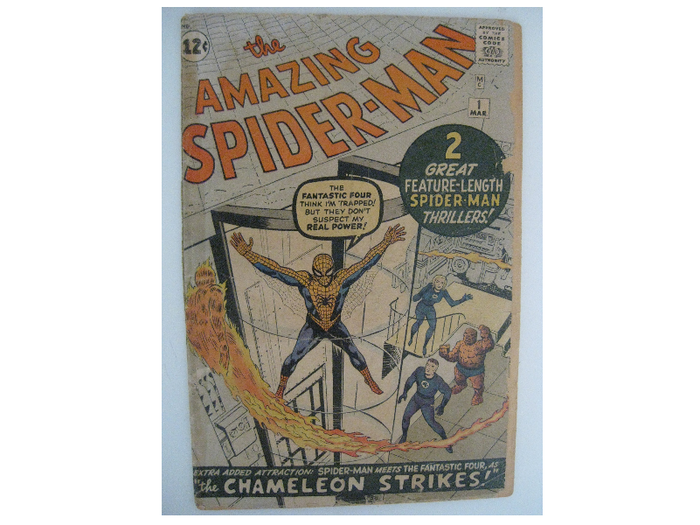 A Spider-Man comic book for $40,000