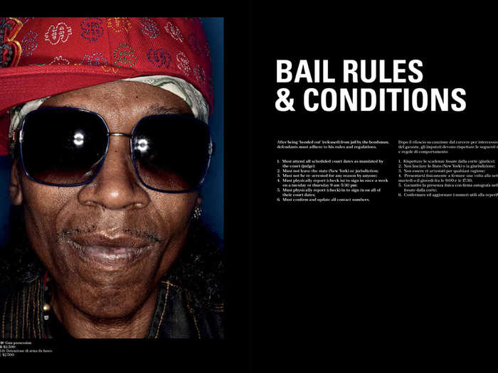 As part of the bail agreement, defendants must follow certain rules such as meeting with parole officers and showing up for various court dates. If defendants fail to follow the rules, they become fugitives.