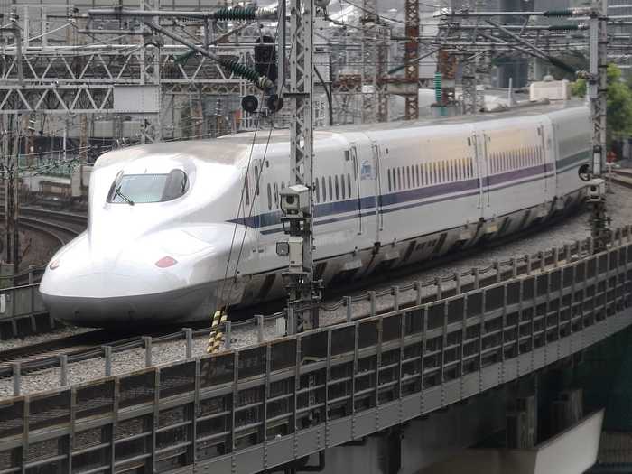 One of the secrets to the Shinkansen