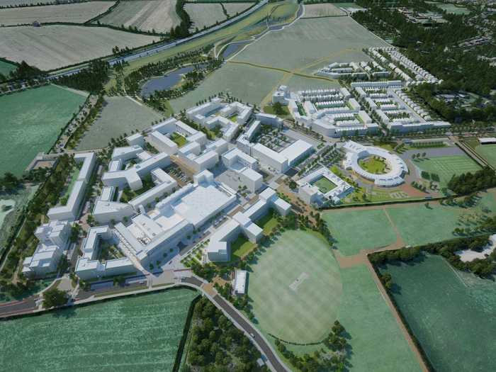 BEST MASTERPLAN (FUTURE PROJECT): North West Cambridge Masterplan by AECOM, Cambridge, UK