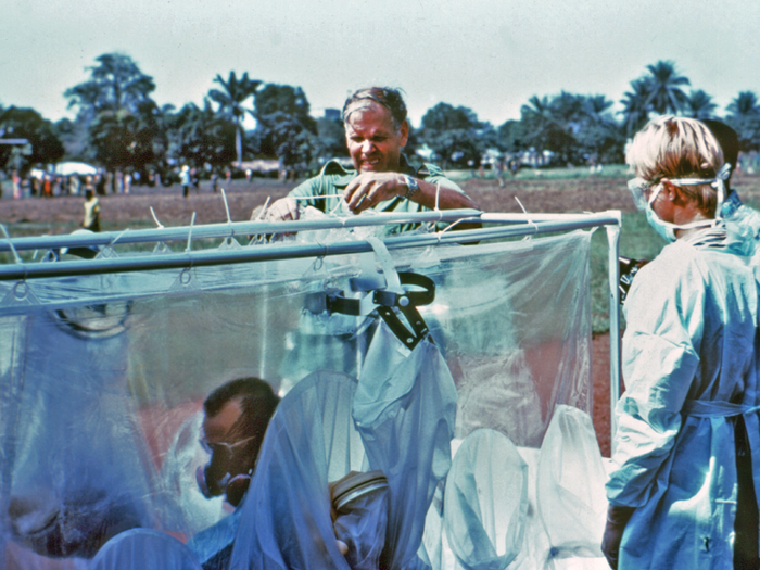 One of the first ebola outbreaks in history occurred in the Democratic Republic of the Congo (formerly Zaire) in 1976.