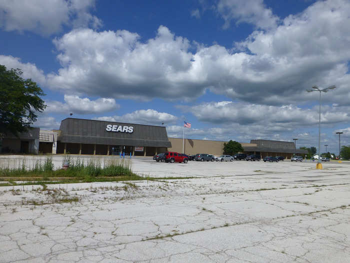 The Woodville Mall in Northwood, Ohio, opened in 1969 with JCPenney, Sears, Lasalle