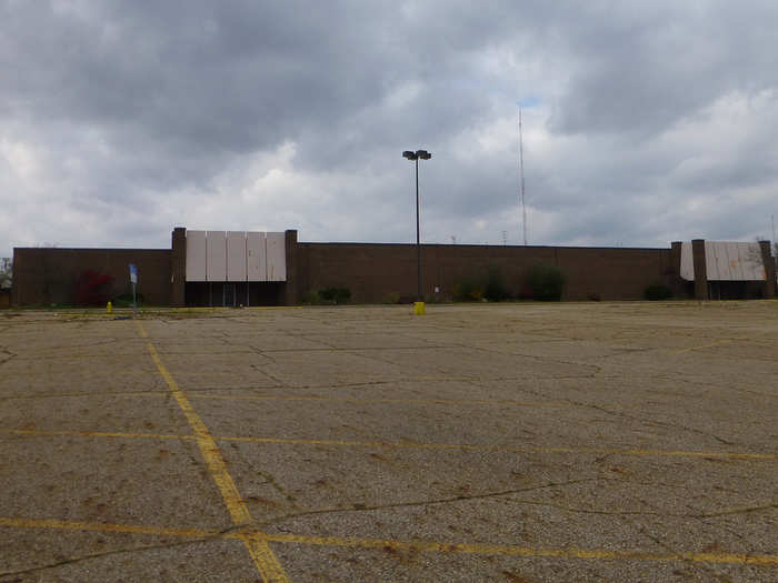 This Akron, Ohio Sears at Rolling Acres Mall closed in 2011. The interior of the mall has been closed since 2008.