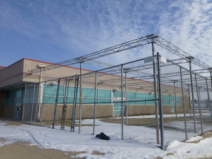 This former Kmart  in Perrysburg, Ohio has been converted into a Sears Outlet. Here