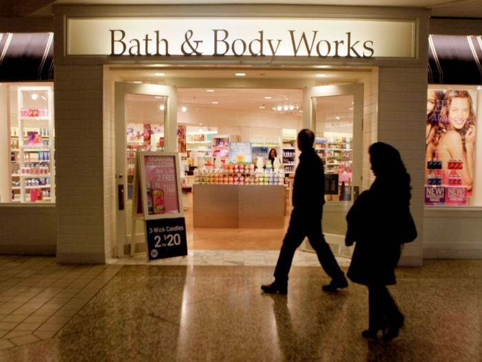 11) Bath & Body Works