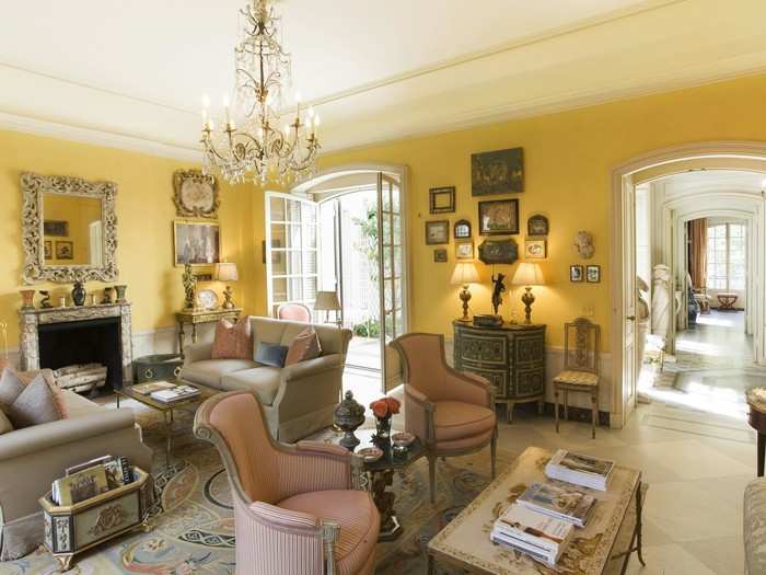 It was designed in a French neoclassical style, and is basically decorated like a palace.