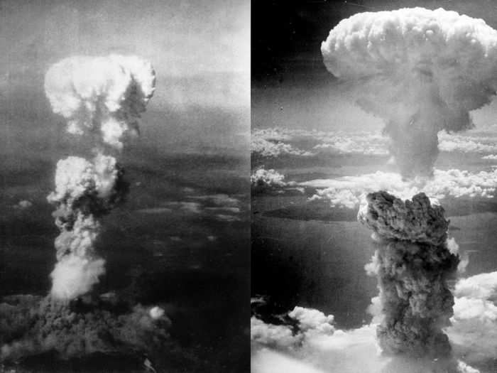 From there, both "Little Boy" and "Fat Man" were flown over Hiroshima and Nagasaki, respectively, and detonated. World War II ended shortly afterwards.