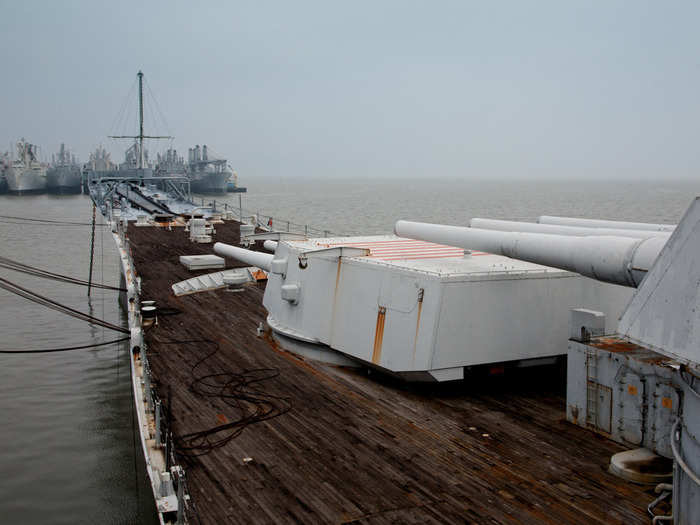 Not all ships in the Suisun Bay Mothball Fleet will meet a scrap-metal death. The USS Iowa, a battleship, was moved to the Los Angeles area a few years ago and turned into a naval history museum.