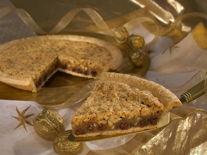 KENTUCKY: Derby Pie is filled with rich chocolate chips and walnut chunks. Get it at Kern