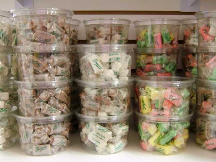 NEW JERSEY: Residents of the Garden State love their salt water taffy so much that there