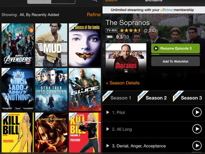 Amazon Instant Video gives you plenty of free content if you