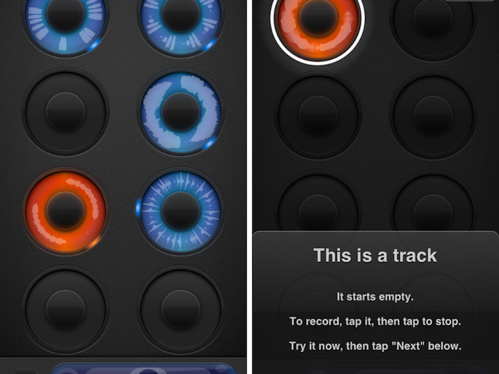 Loopy HD is an easy way to create music on your own by layering looped recordings.