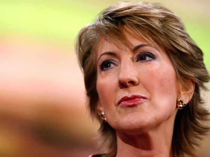 A 1989 Sloan grad, Carly Fiorina was CEO of Hewlett-Packard from 1999 to 2005.