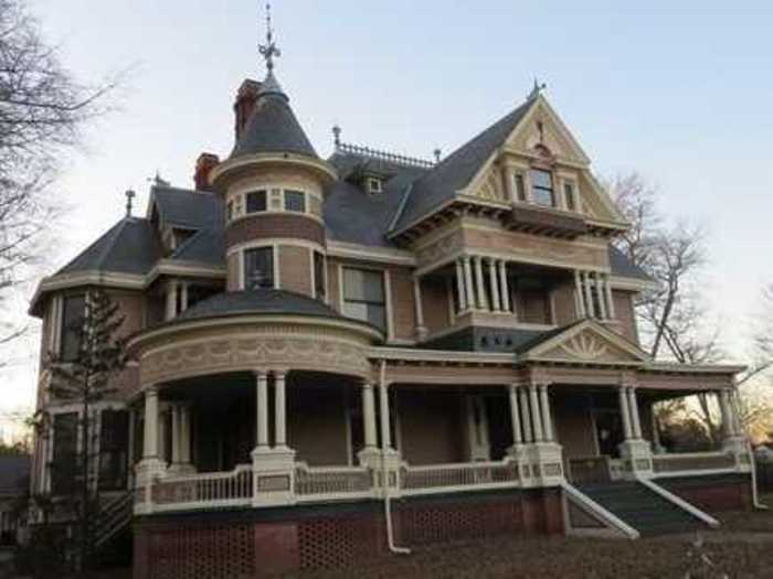 And this $375,000 Victorian just outside Atlanta is pretty in pink.