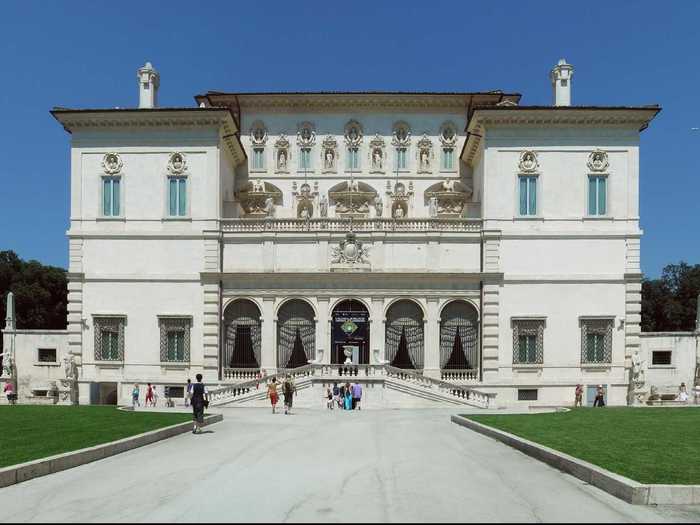 #18 The Borghese Gallery is housed in a Villa in Rome.