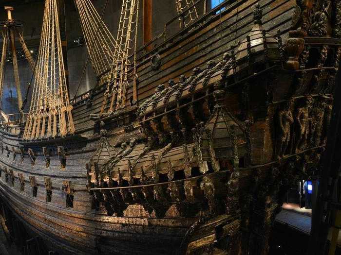 #13 The Vasa Museum in Stockholm is home to the best preserved shipwreck in the world.