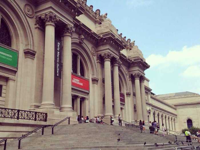 #7 The Metropolitan Museum of Art is the largest art museum in the U.S.