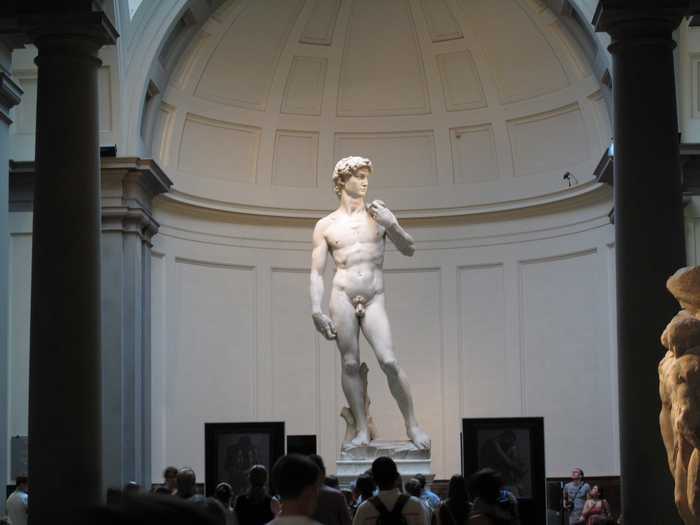 #5 Academia Gallery is home to Michelangelo