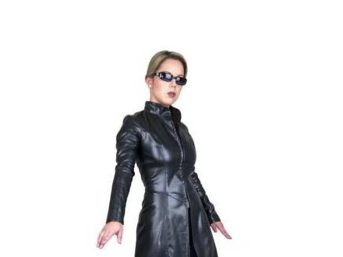 Halloween costumes entered "The Matrix" when the first movie in the series premiered in 1999.