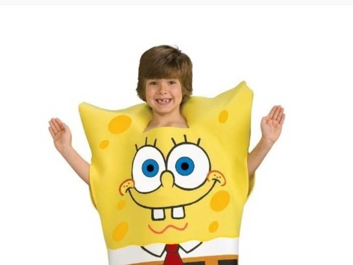 SpongeBob SquarePants would be huge for Halloween costumes throughout the early 2000s, but Halloween shops saw a spike in sales of yellow sponge costumes after the movie based on the series premiered in 2004.