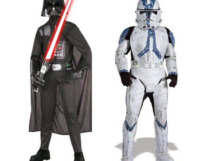 Star Wars costumes made a comeback in 2005, the year "Revenge of the Sith," the final movie in the series, premiered in theaters.