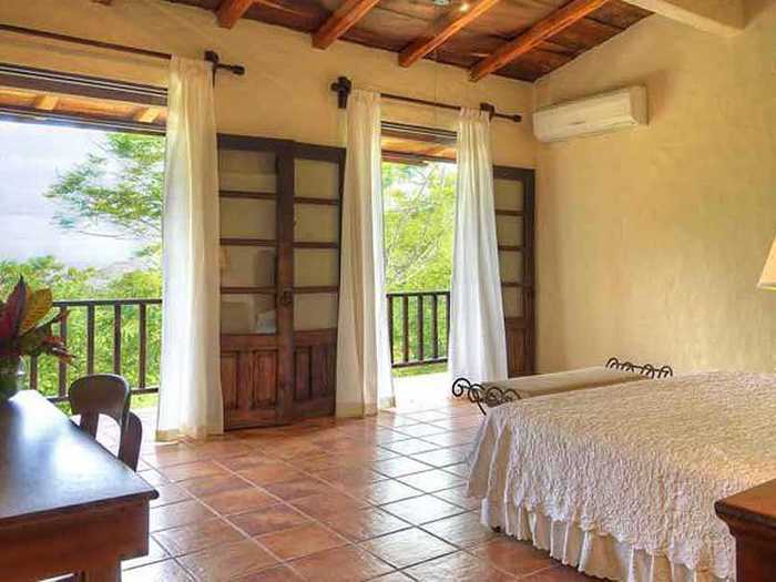 The bedrooms are not the biggest, but most have huge windows or terraces to look at the jungle below.