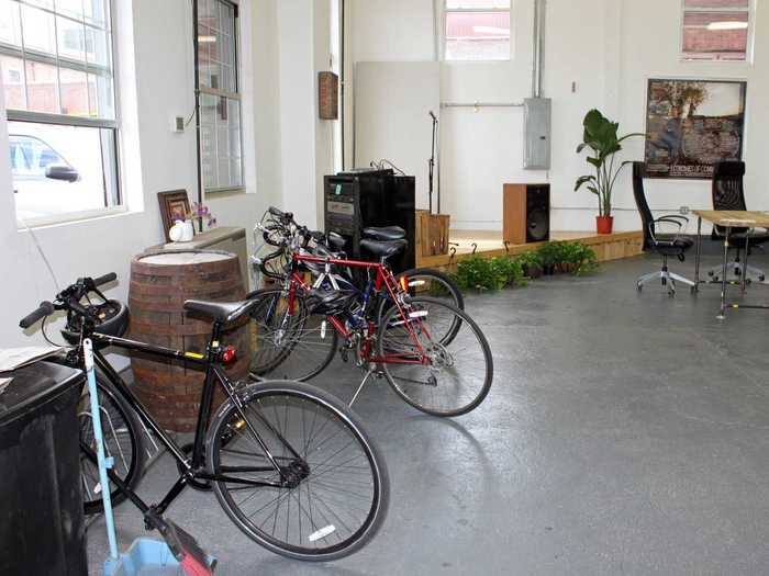 Farmigo emphasizes having a clean and green approach — and many employees bike to work.