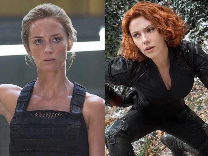 Emily Blunt turned down the role of Black Widow in "Iron Man 2."