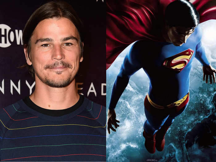 Josh Hartnett turned down the chance to play the Man of Steel in "Superman Returns."