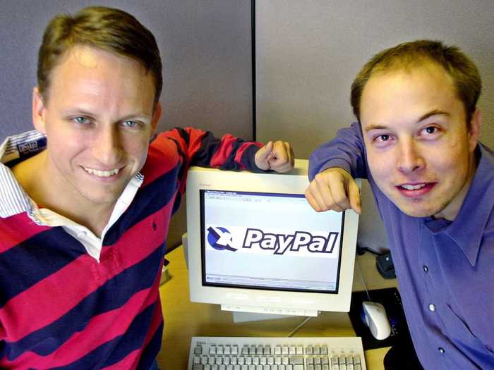 2000: Joining forces with Peter Thiel and Max Levchin to ramp up PayPal.