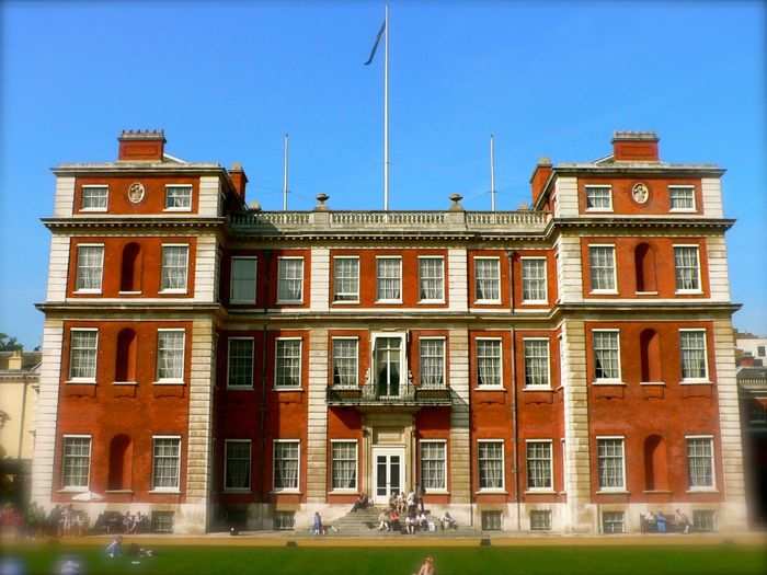 Marlborough House is the London residence of the duke of the same name, just a stone