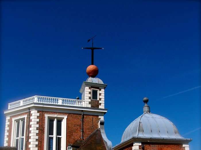 Not too far from Greenwich Hospital is Greenwich Observatory, where you can straddle the Prime Meridian. This building was also built by Wren, which was a departure from his characteristic style.