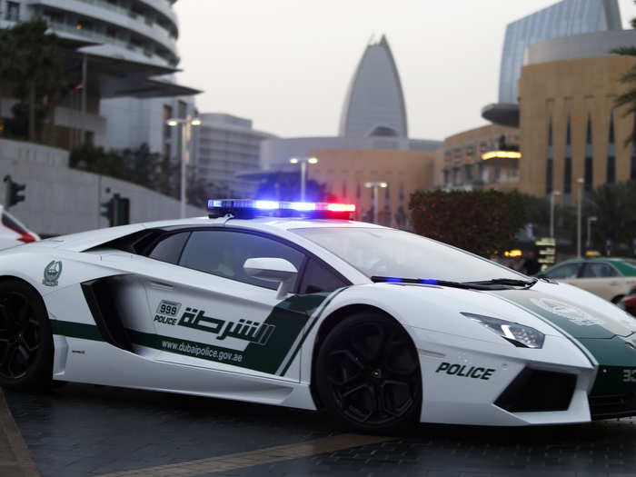 Last year, the police picked up this Lamborghini Aventador. It