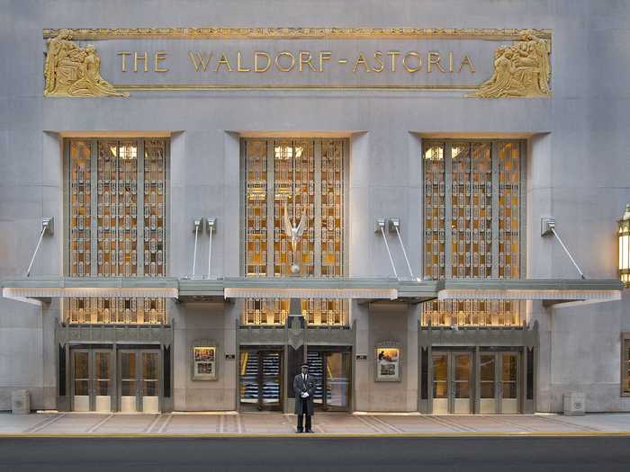 Hilton sold the Waldorf Astoria to a Chinese insurance conglomerate for $1.95 billion in October.