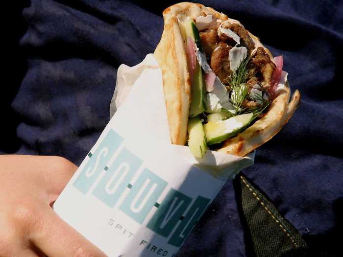 Try some amazing pita wraps at Souvla in Hayes Valley.