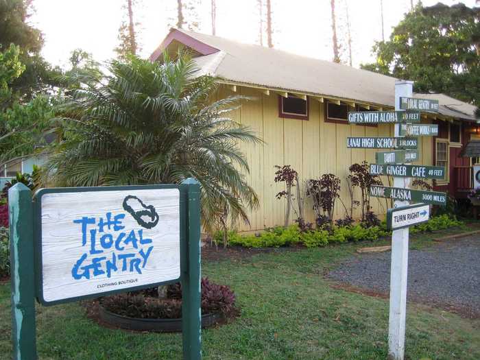 Lanai City is really the only area of the island that can be classified as a town, and many of the island