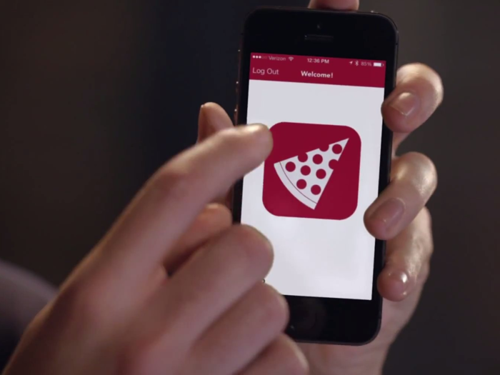 Push For Pizza lets you summon pizza with the push of a button.