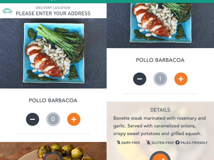 Sprig delivers a fresh and healthy meal to your door.