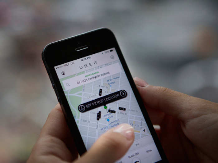 Uber lets you summon your own taxi or personal black car.