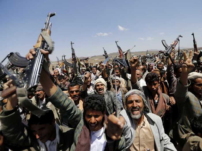 Houthi Rebels in Yemen/Saudi