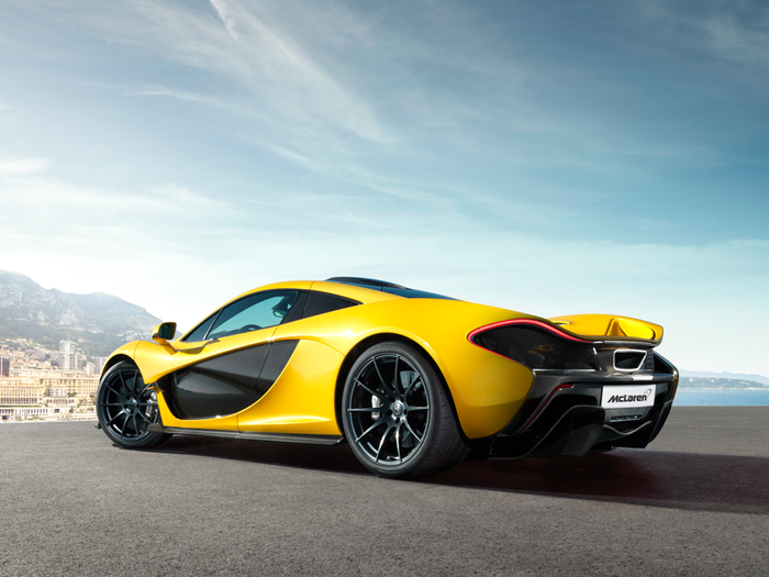 HORSEPOWER: The P1 pairs a V-8 engine that delivers 727 hp with an electric motor, yielding a total of 903 hp.