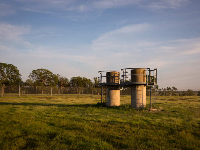 Over 600,000 cubic yards of earth were removed in the facility