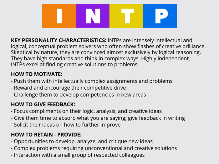 Keep INTPs challenged.