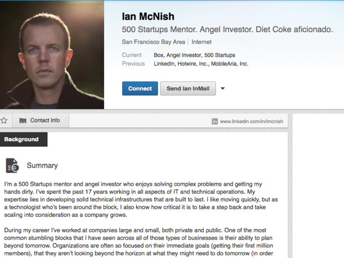 Ian McNish: From network guy to angel investor