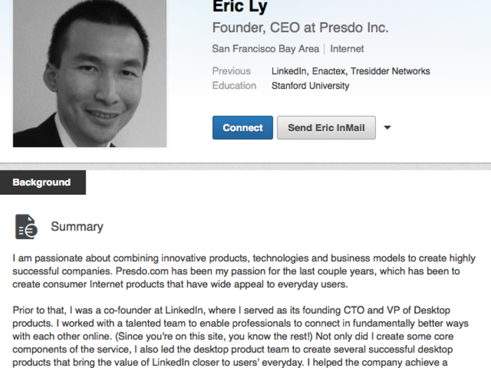 Eric Ly: From cofounder to CEO of a new startup