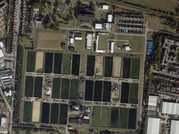 Ashford Water Treatment Works – 16 miles from Central London.